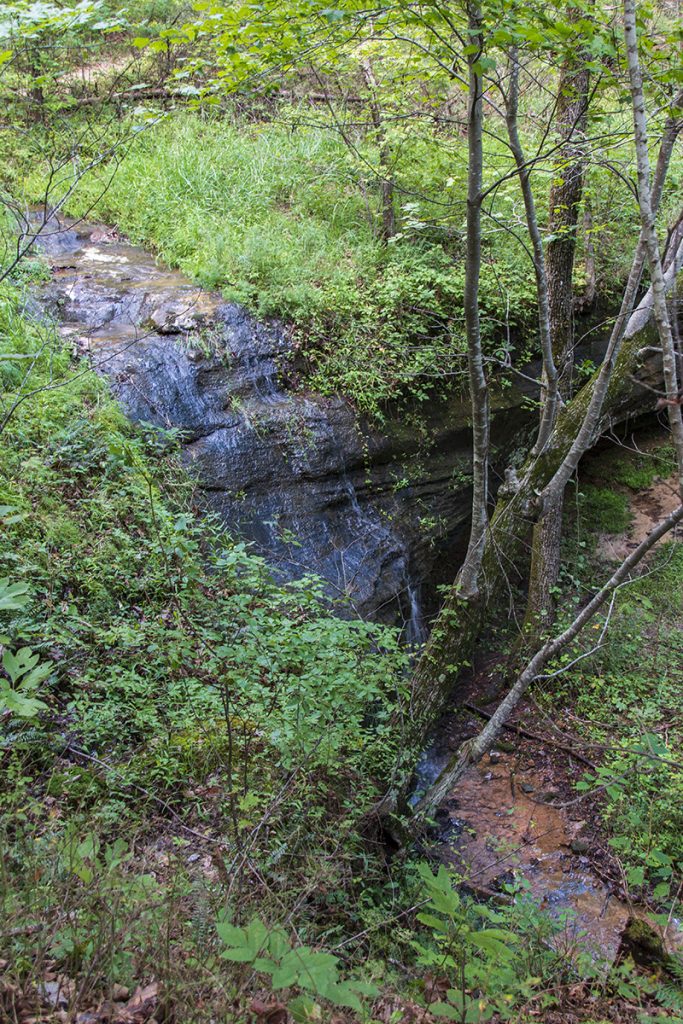 Waterfall from above