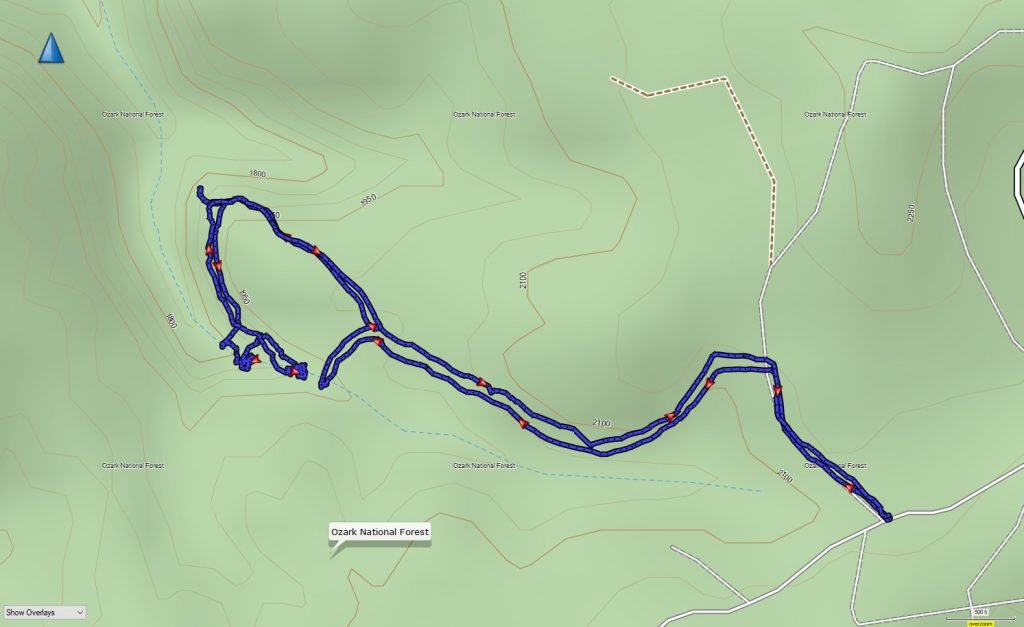 Magnolia Falls GPS Track