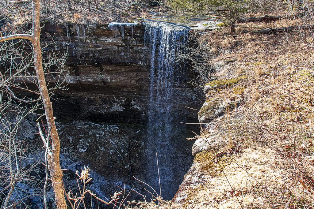 Bowers Hollow Falls Above