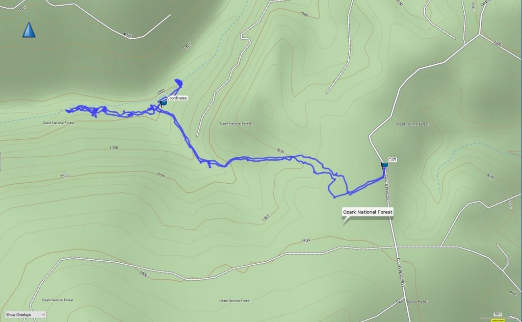 bear creek canyon gps track