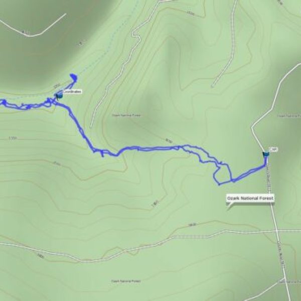 bear creek canyon gps track