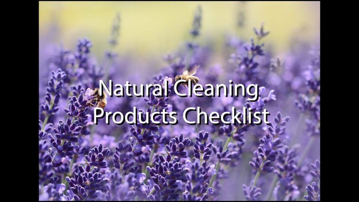 natural cleaning supplies