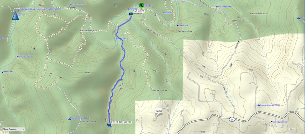Indian Creek Trail Map