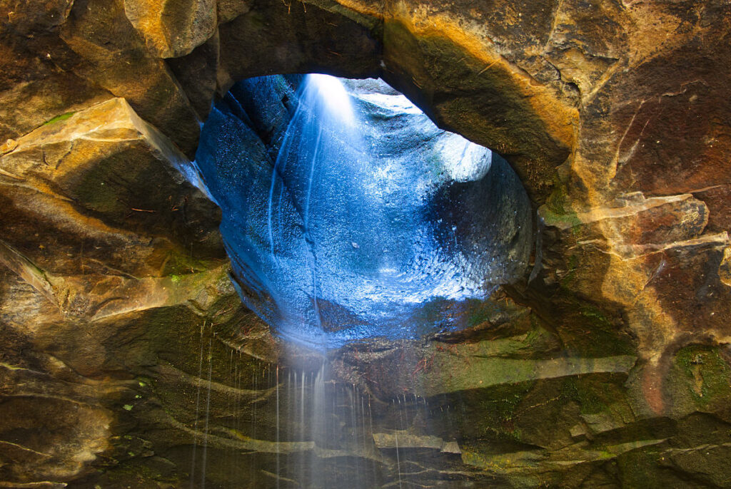 Hike to Glory Hole Waterfall in the Ozark National Forest - Only