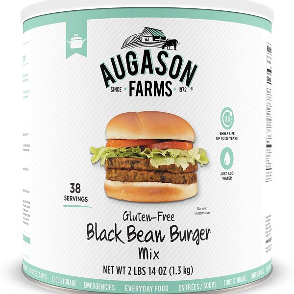 Auguson Farms Black bean Burger 1