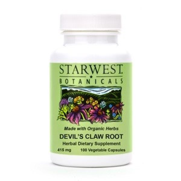 Devils claw root capsules