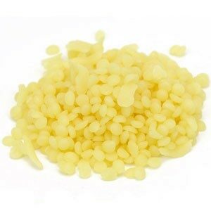 beeswax beads yellow 4 oz