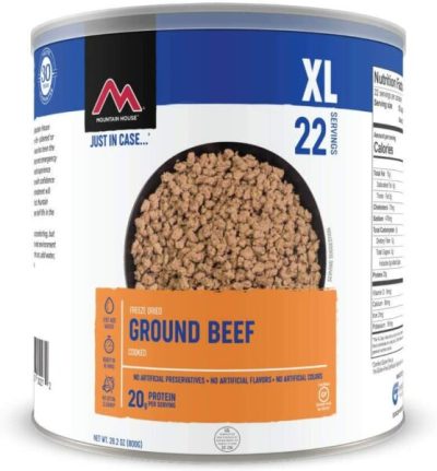 mountain house cooked ground beef