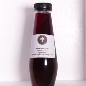 Blackberry syrup