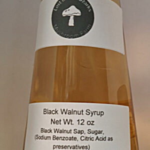 Black Walnut Syrup