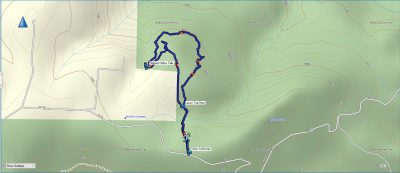 Hideout Hollow Trail Map