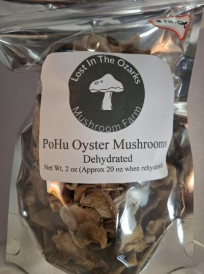 pohu oyster mushrooms dehydrated