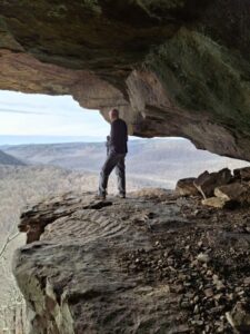 Dave at Thunderbird Cave