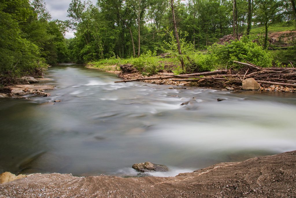 Mill Creek Spillway below Marble Falls
