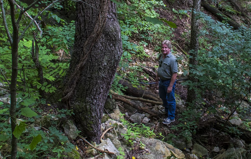 me on trail