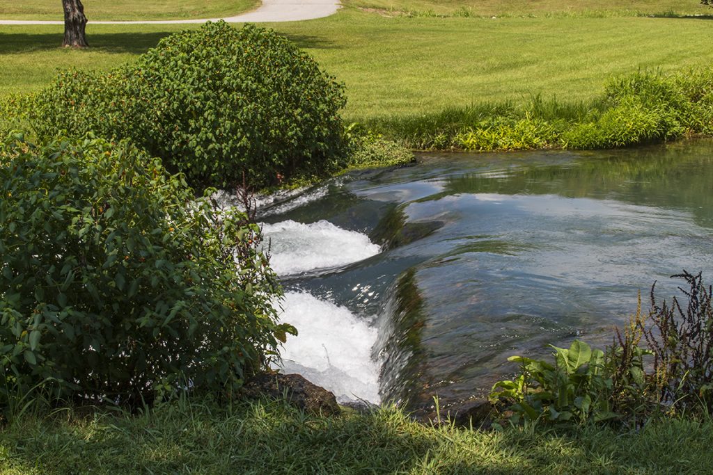 First Outflow Side View