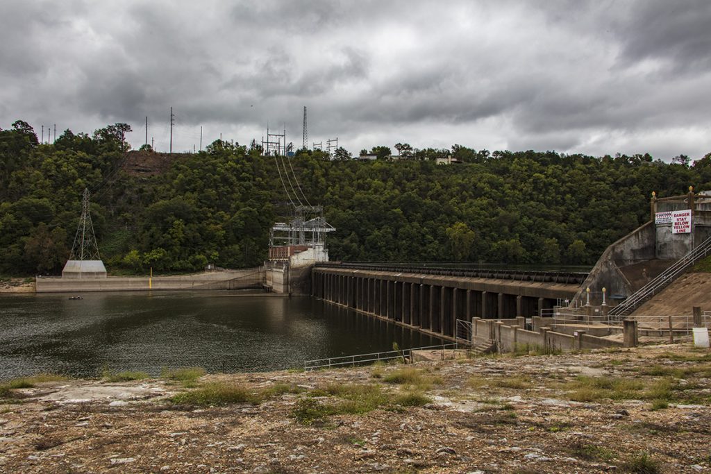 Powersite dam Bull Shoals Lake