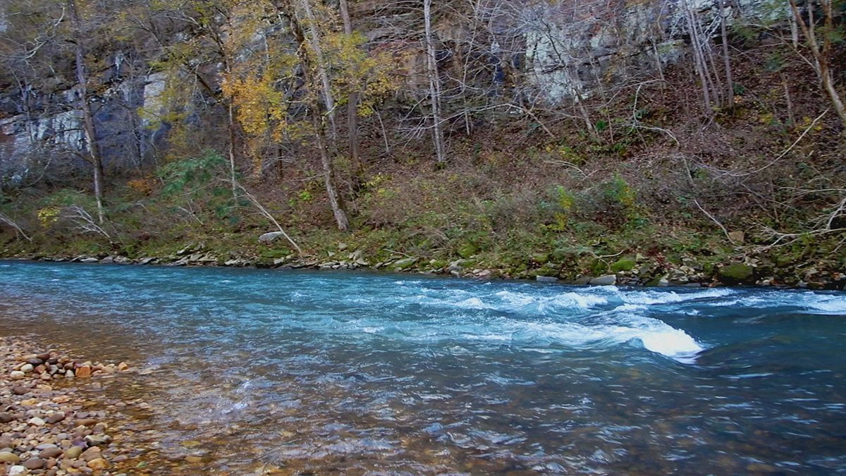 Buffalo River Near Jasper, Arkansas - Lost In The Ozarks