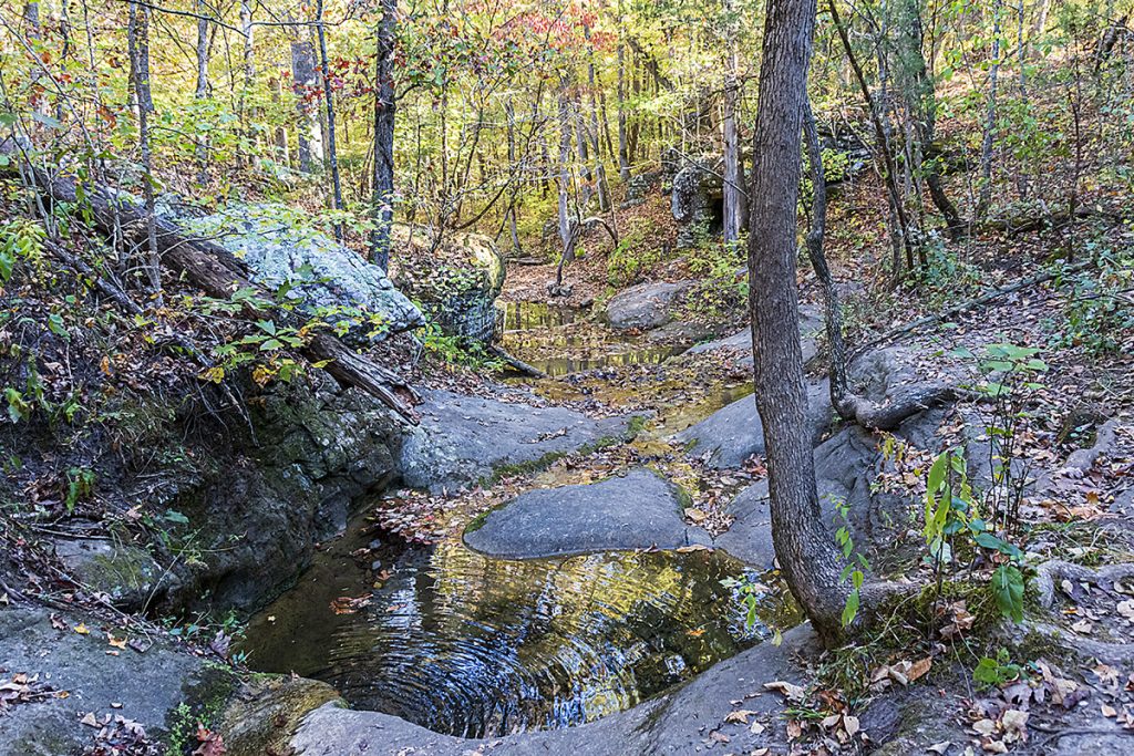 Indian Rockhouse Trail Natural Bathtub