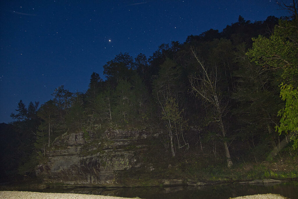 Barkshed recreation area Bluff