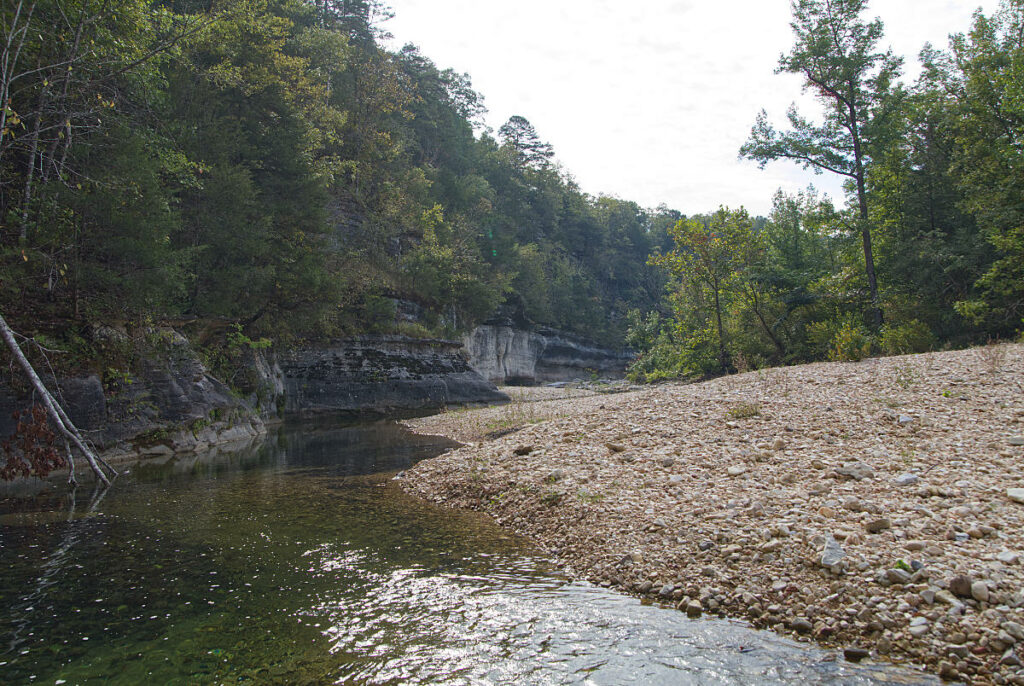 Barkshed recreation area Sylamore creek 1