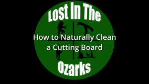 Naturally clean cutting boards