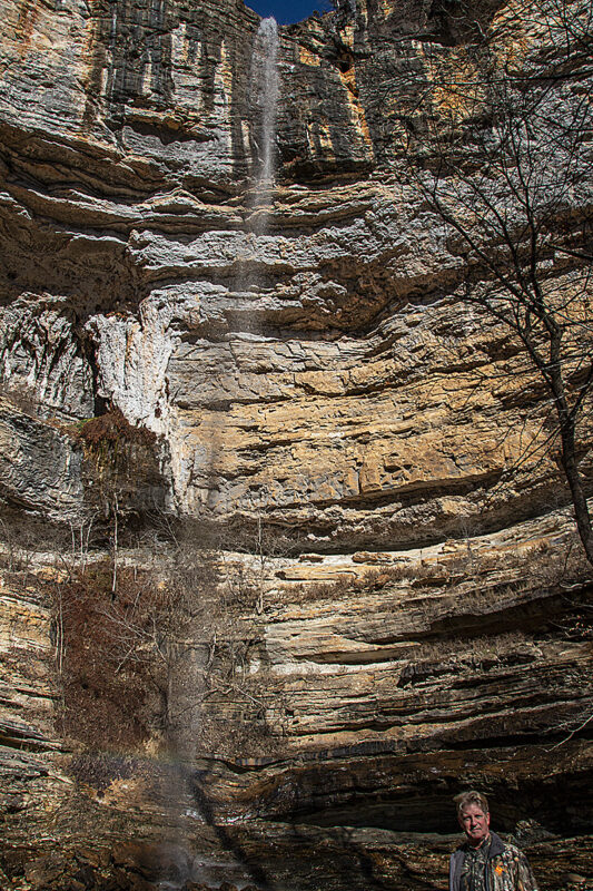 Hemmed-In-Hollow- hiking trails in the Ozarks