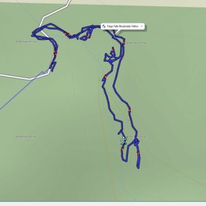 Paige Falls Trail GPS file