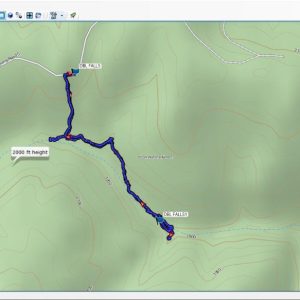 Compton's Double Falls Trail GPS file