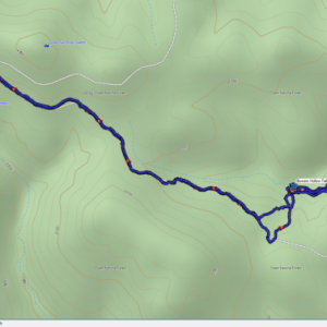 Bowers Hollow Falls Trail GPS file