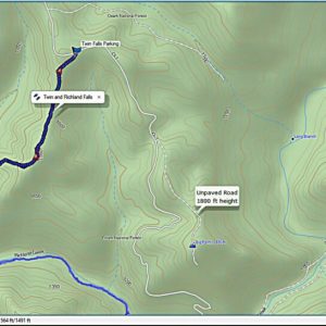 Richland Falls Trail GPS file