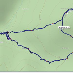 Paradise Falls Trail GPS file