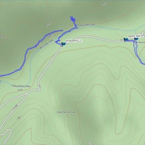 Six Finger Falls Trail GPS file