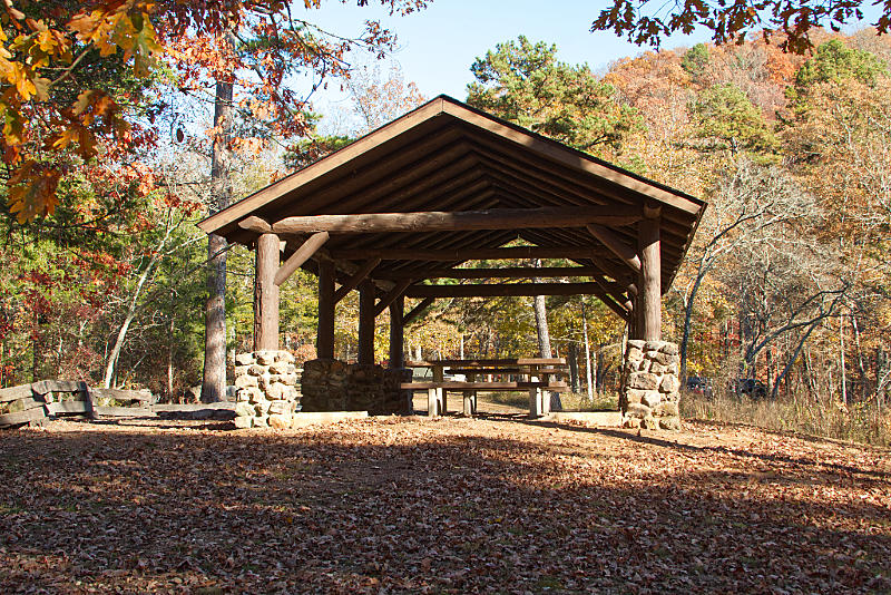 North Sylamore Creek Trail - Barkshed